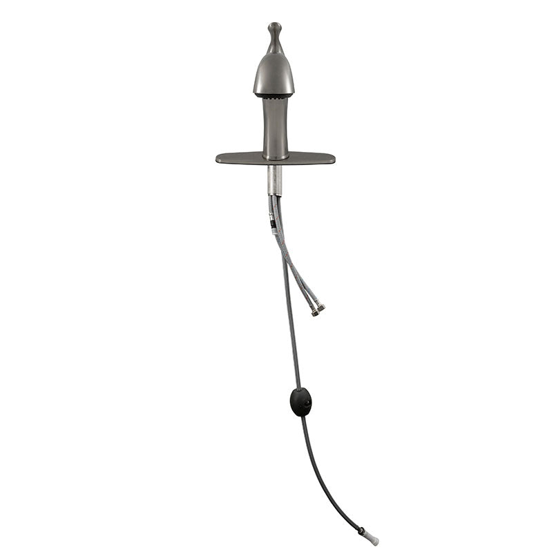 1-HANDLE PULL-OUT SPRAYER KITCHEN FAUCET - 804 BRUSHED NICKEL
