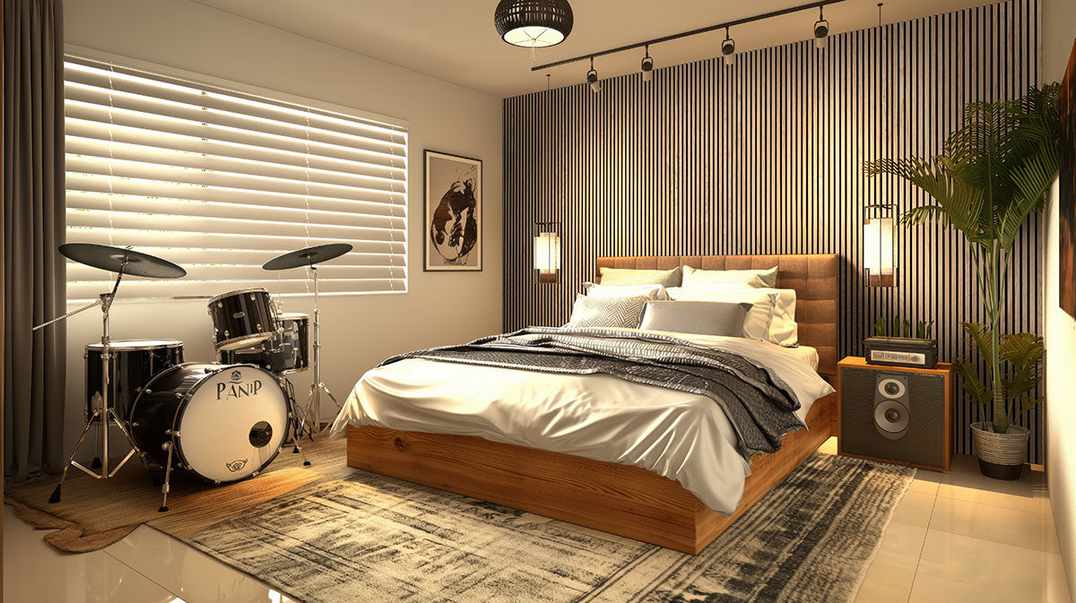 Natural Acoustic Wood Slat Wall Panels
