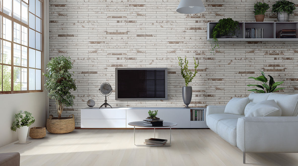 BRICKSTONE RUSTIQUE WHITE BRICK 2X18