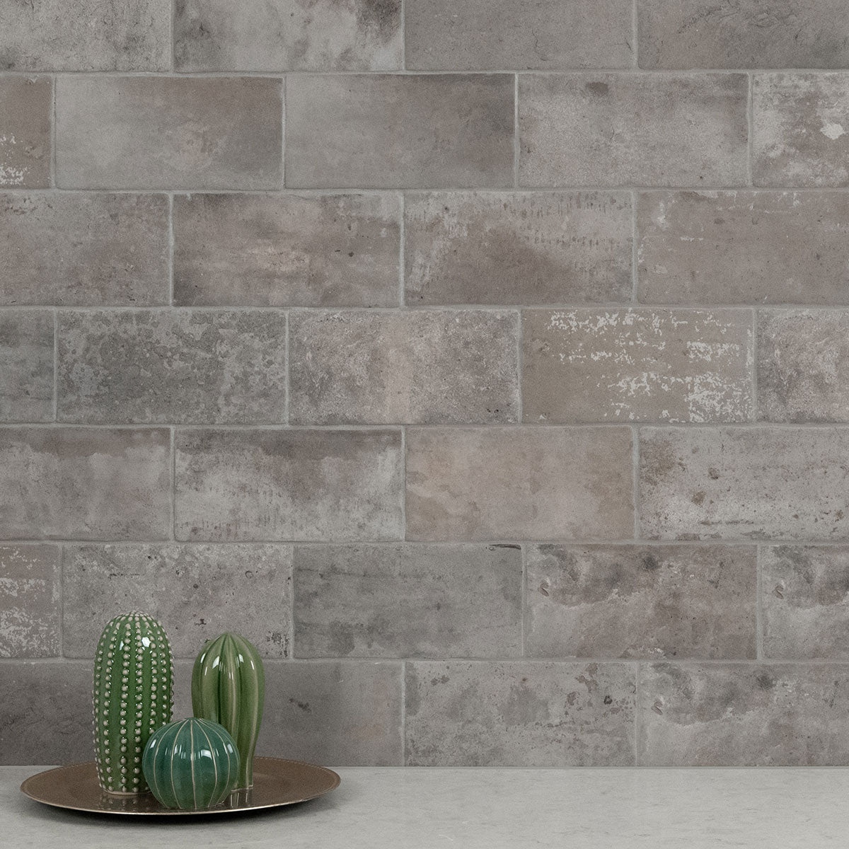 BRICKSTONE TAUPE 5X10 BRICK TILE