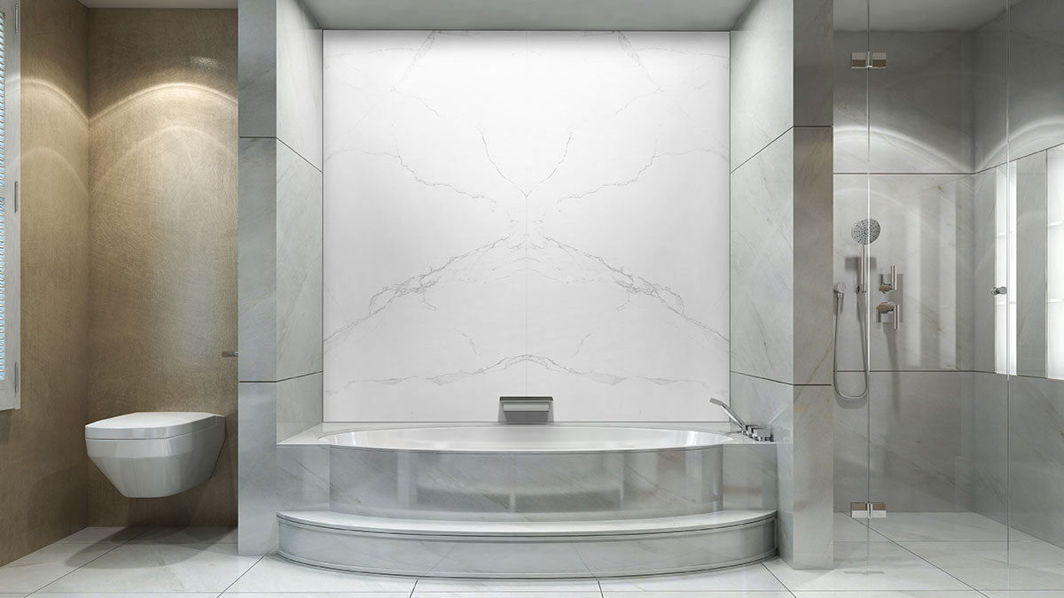 Glacier Pearl Tub and Shower Panels