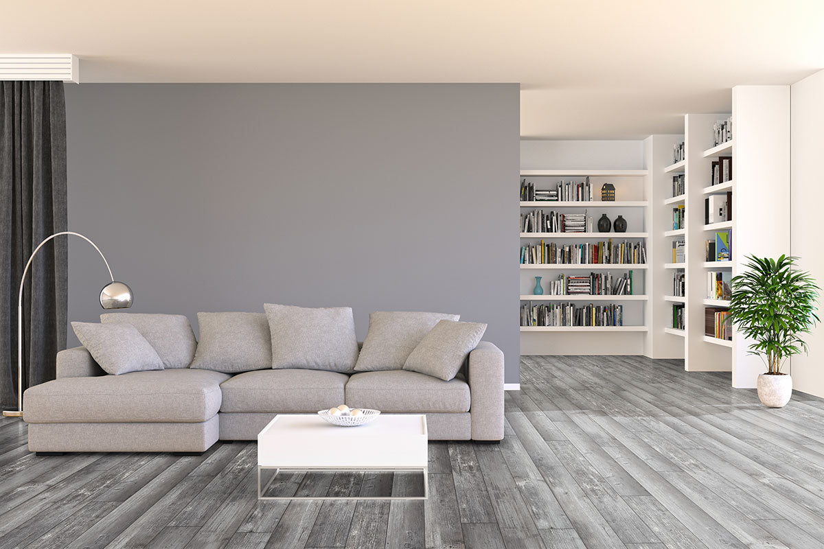 Kingsdown Gray® Luxury Vinyl Planks