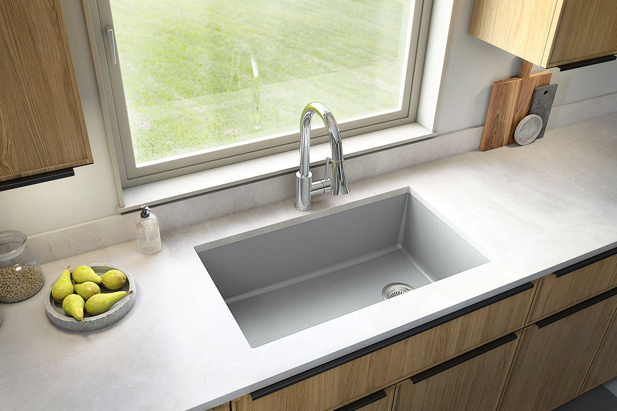 GRAY QUARTZ SINGLE BOWL 3119