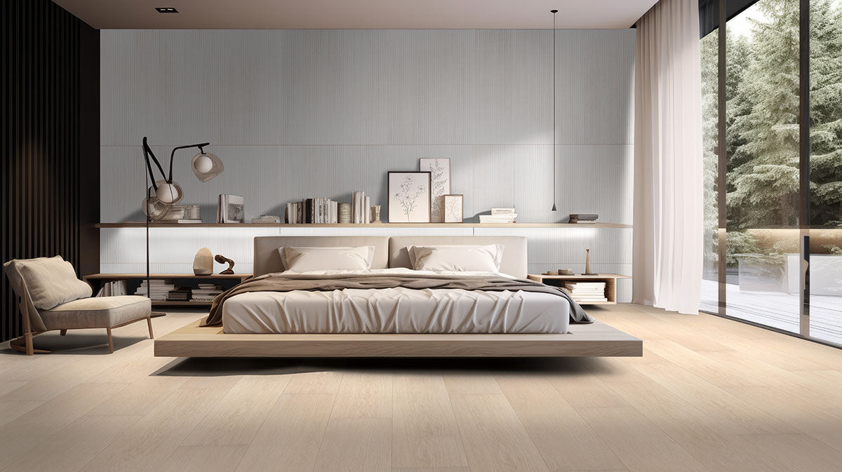 Urbanslat White Wood Look Wall Tile