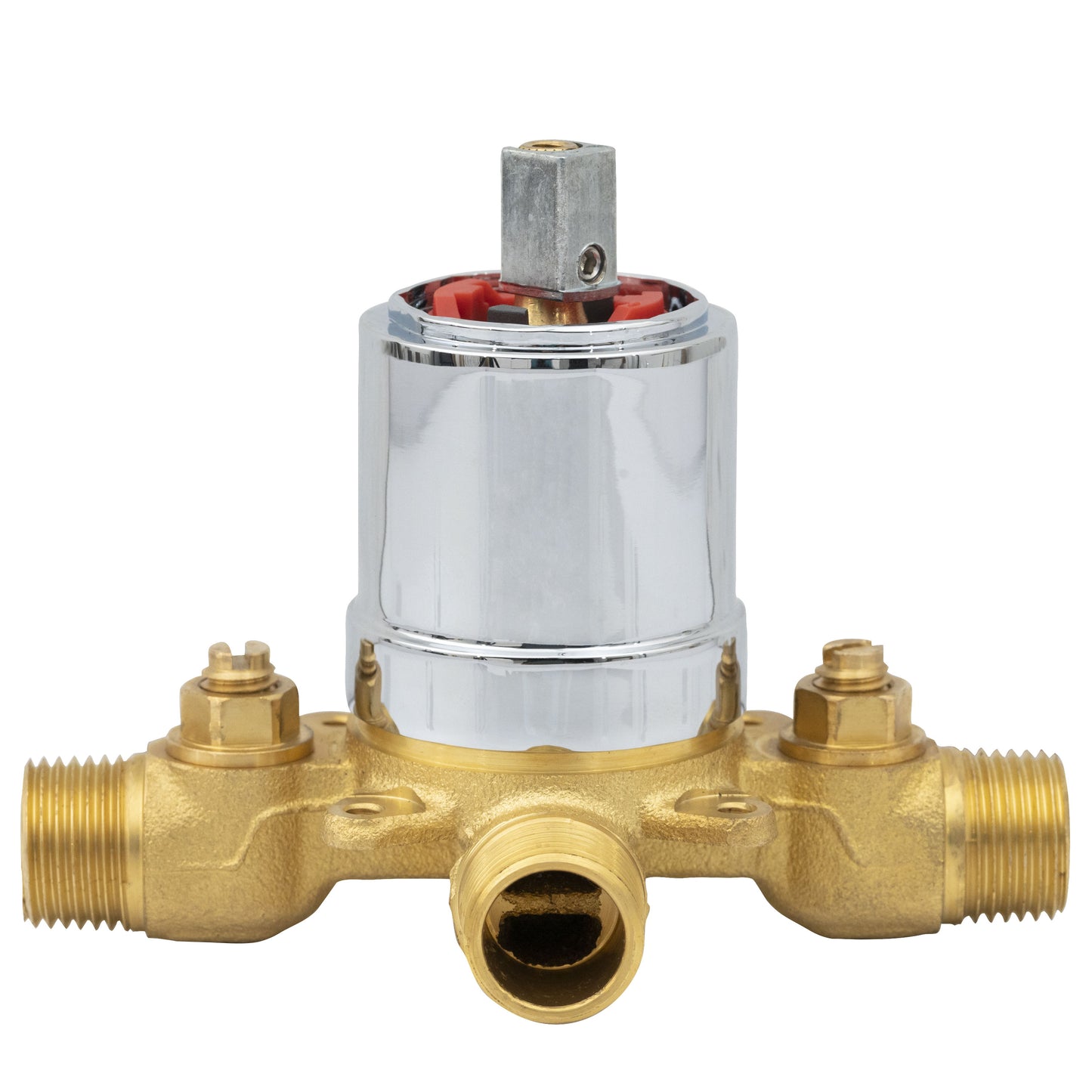 1-HANDLE 1-SPRAY TUB AND SHOWER FAUCET WITH PRESSURE BALANCE VALVE - 608 NICKEL BRUSHED
