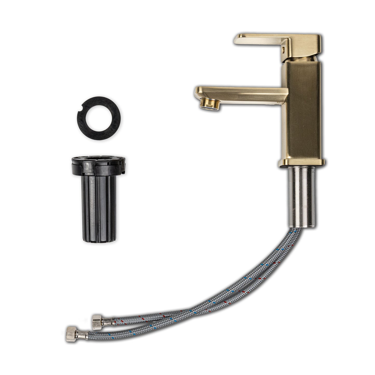 1-HANDLE BATHROOM FAUCET GOLD