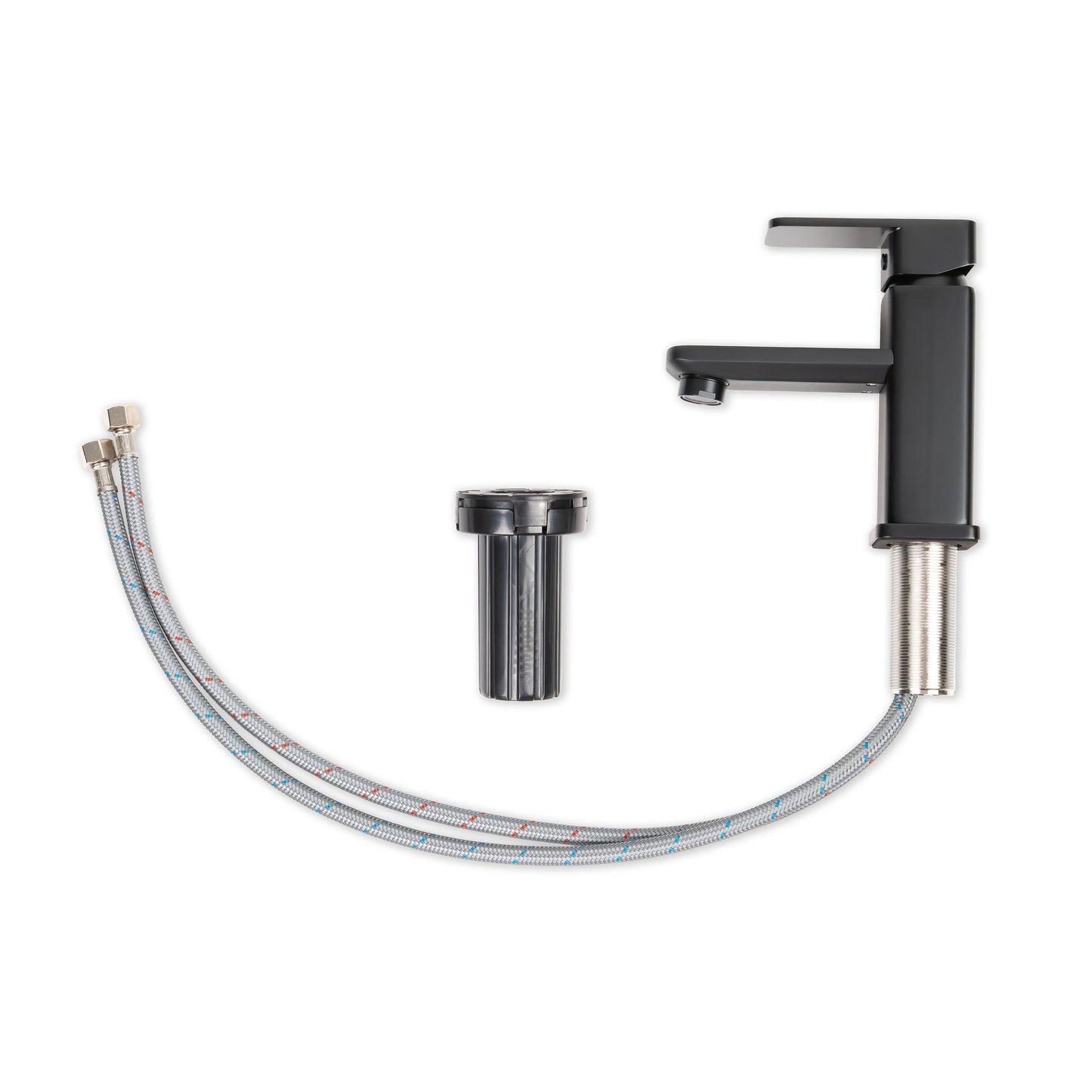 1-HANDLE BATHROOM FAUCET MATT BLACK