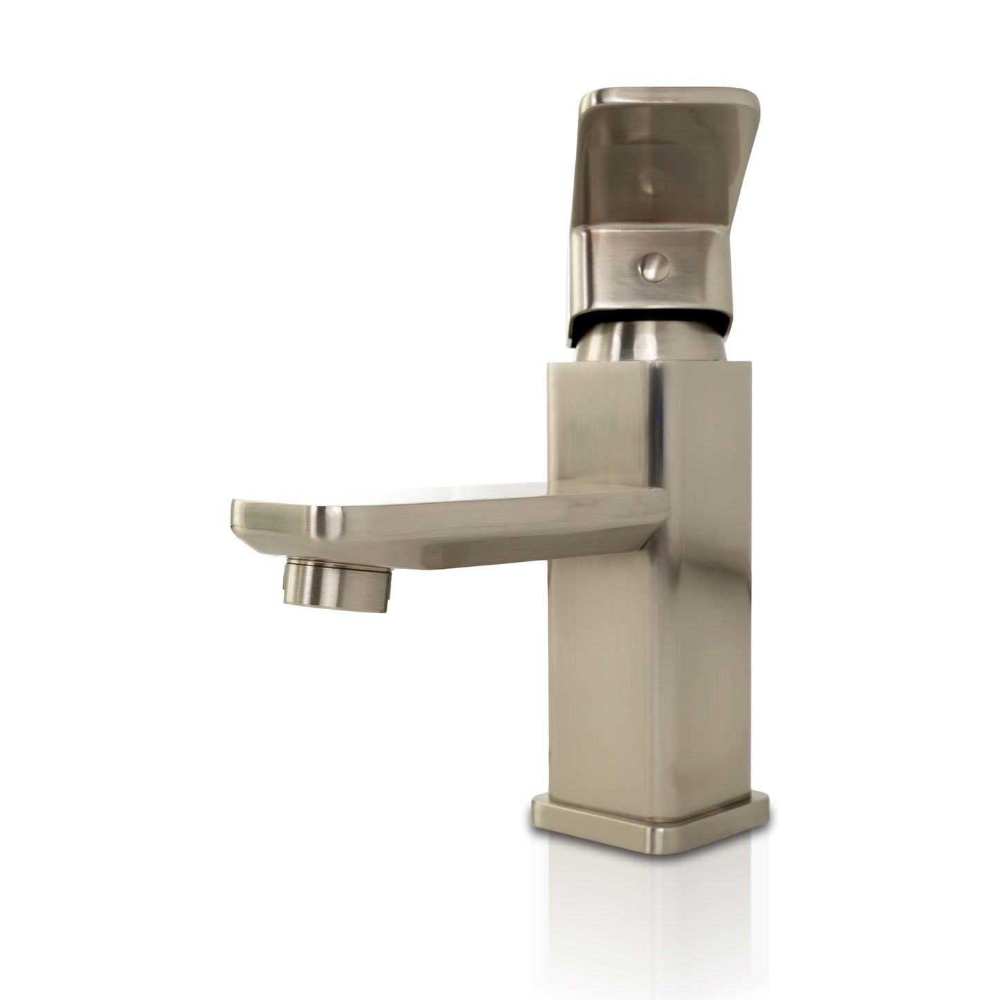 1-HANDLE BATHROOM FAUCET NICKEL BRUSHED