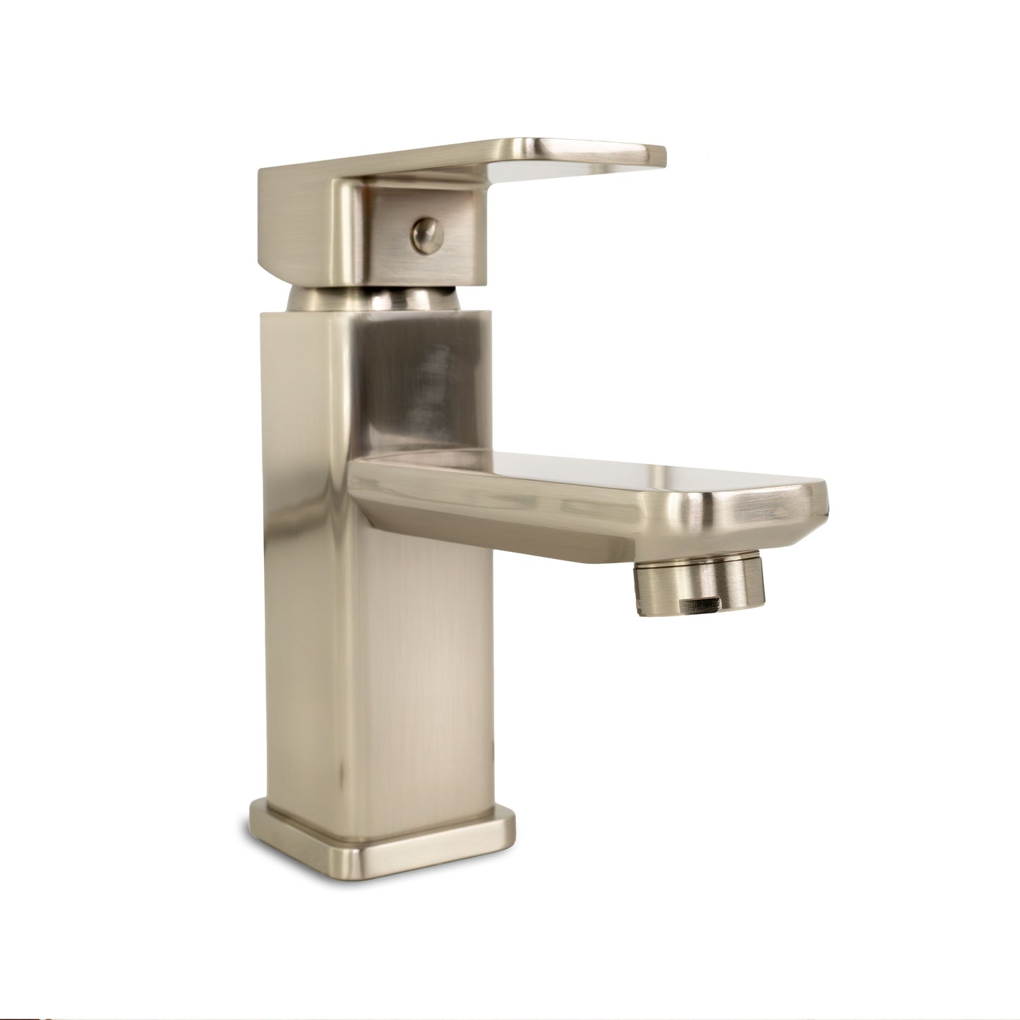 1-HANDLE BATHROOM FAUCET NICKEL BRUSHED