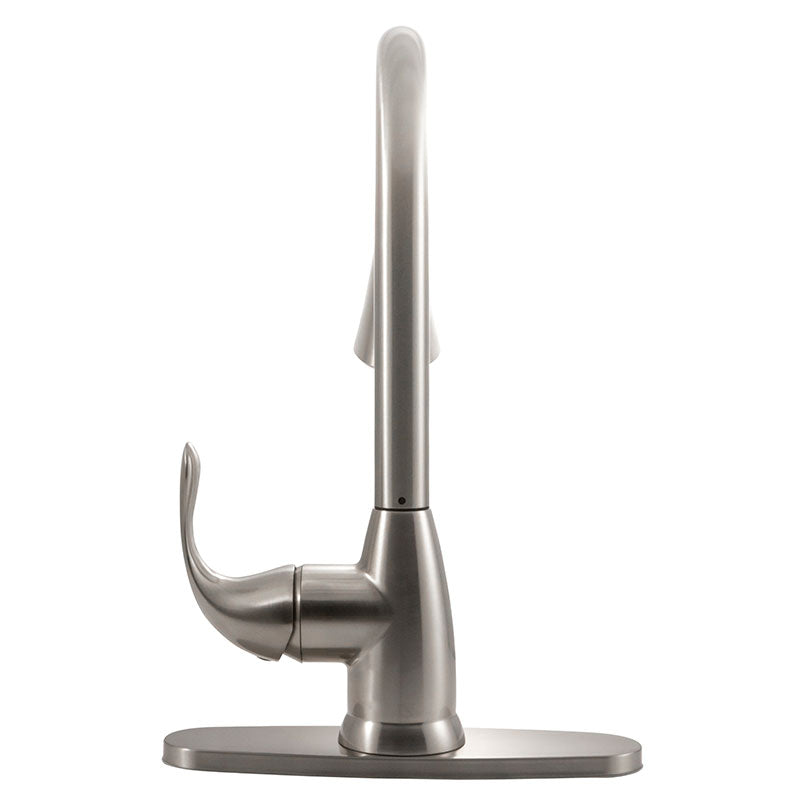1 HANDLE PULL-DOWN SPRAYER KITCHEN FAUCET - 803 BRUSHED NICKEL