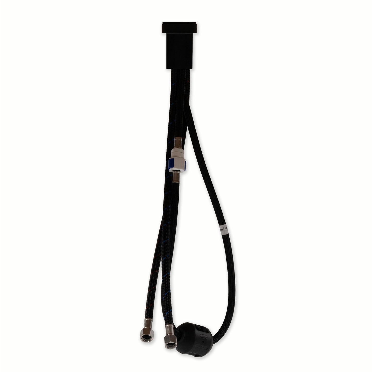 1-HANDLE PULL-DOWN SPRAYER KITCHEN FAUCET WITH DECKPLATE - 804 NICKEL-BRUSHED