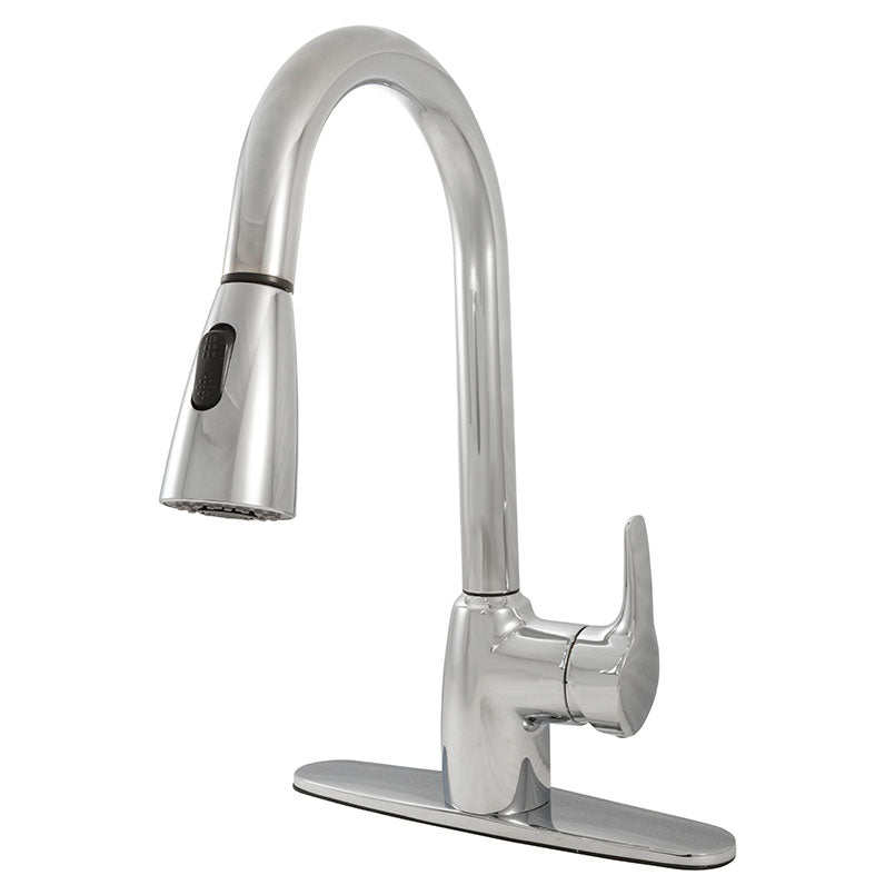 1 HANDLE PULL-OUT SPRAYER KITCHEN FAUCET - 802 CHROME