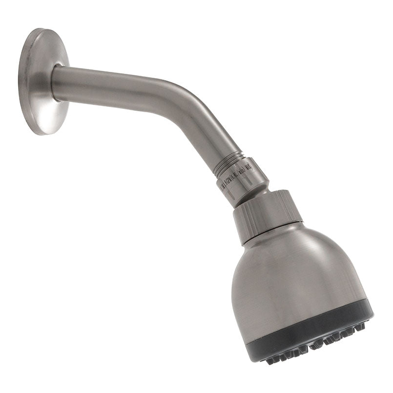 1 HANDLE SHOWER/TUB FAUCET WITH VALVE- 607 BRUSH NICKEL