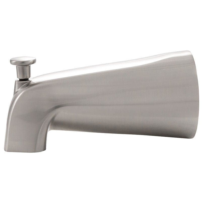 1 HANDLE SHOWER/TUB FAUCET WITH VALVE- 607 BRUSH NICKEL