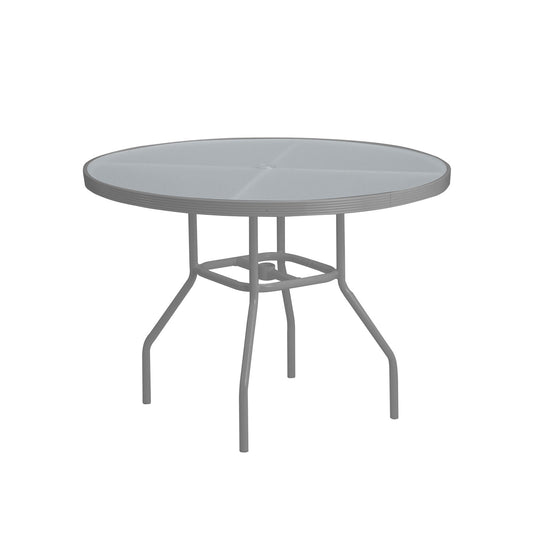 42″ Round Top Acrylic Dining Table