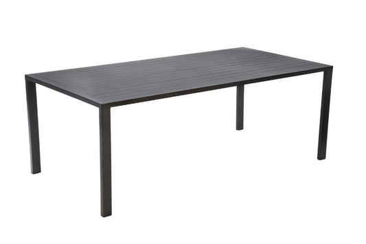 Curv 53978ALN Rectangular Slat Top Dining Table