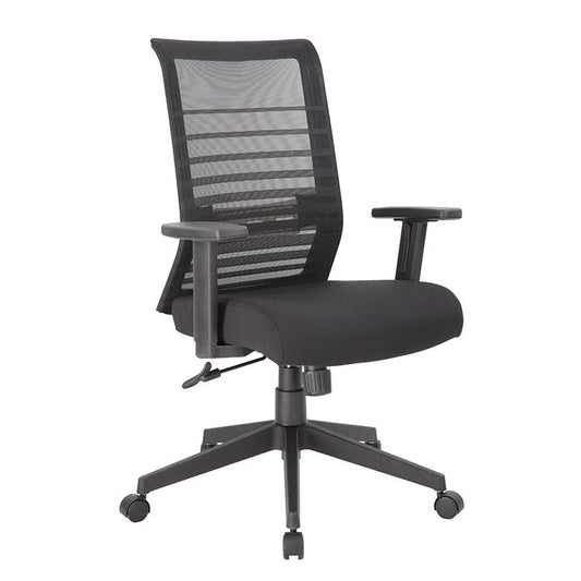 Boss Horizontal Mesh Back Task Chair,  Synchro-Tilt Mechanism