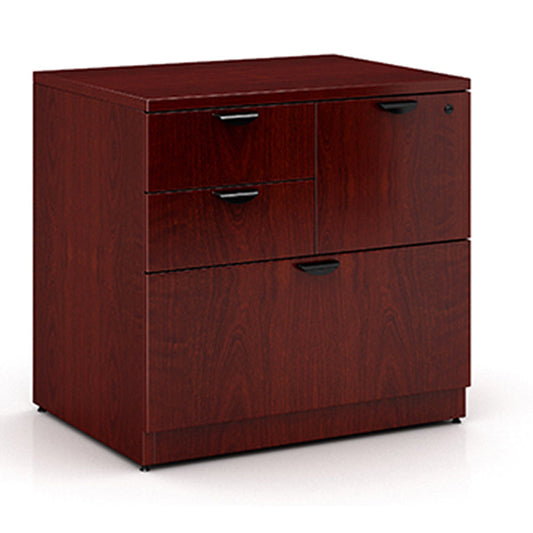 Boss Combo Lateral File, Mahogany 31*22