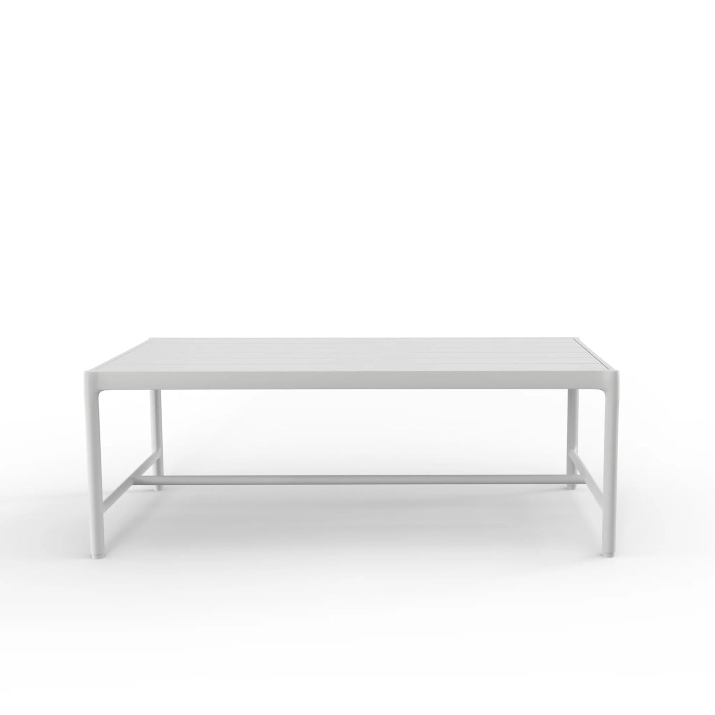 Pebble Rectangular All Aluminum Coffee Table