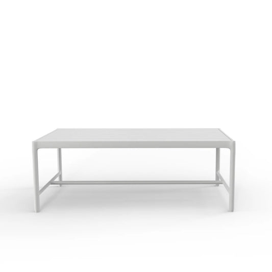 Pebble Rectangular All Aluminum Coffee Table