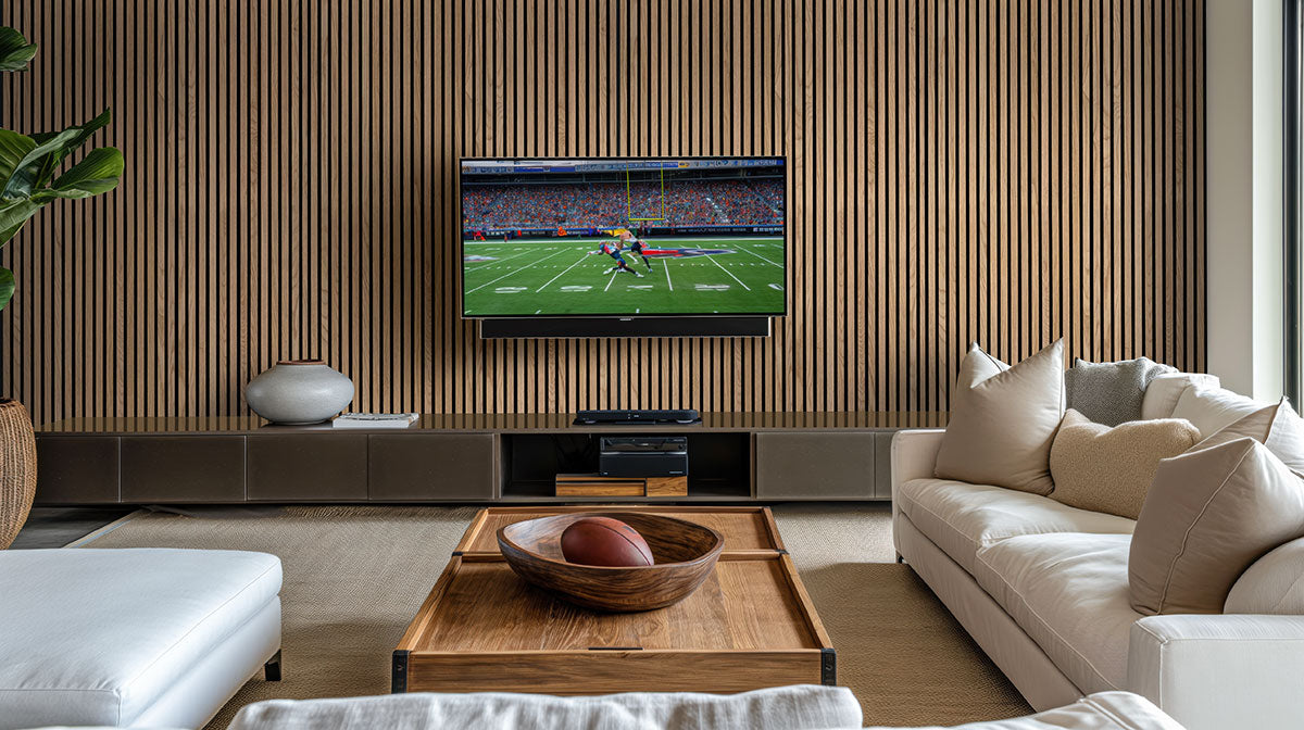 Natural Acoustic Wood Slat Wall Panels