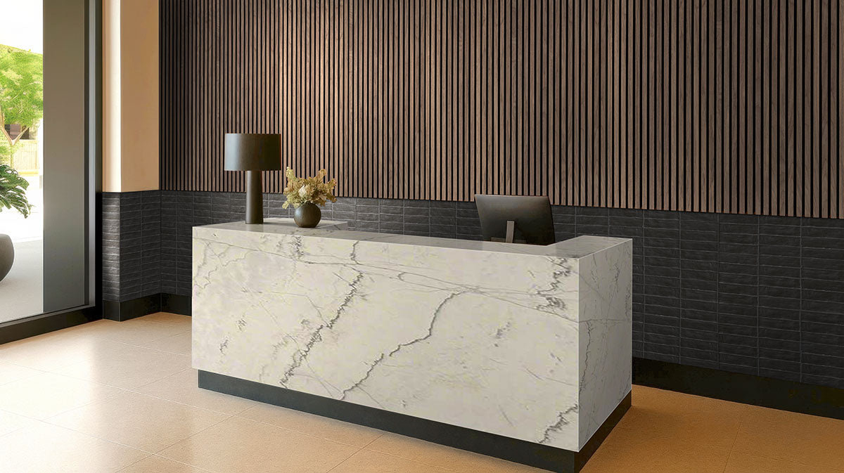 Tawny Acoustic Wood Slat Wall Panels