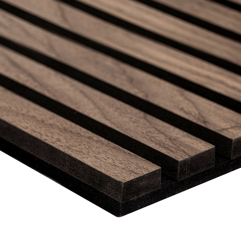 Tawny Acoustic Wood Slat Wall Panels