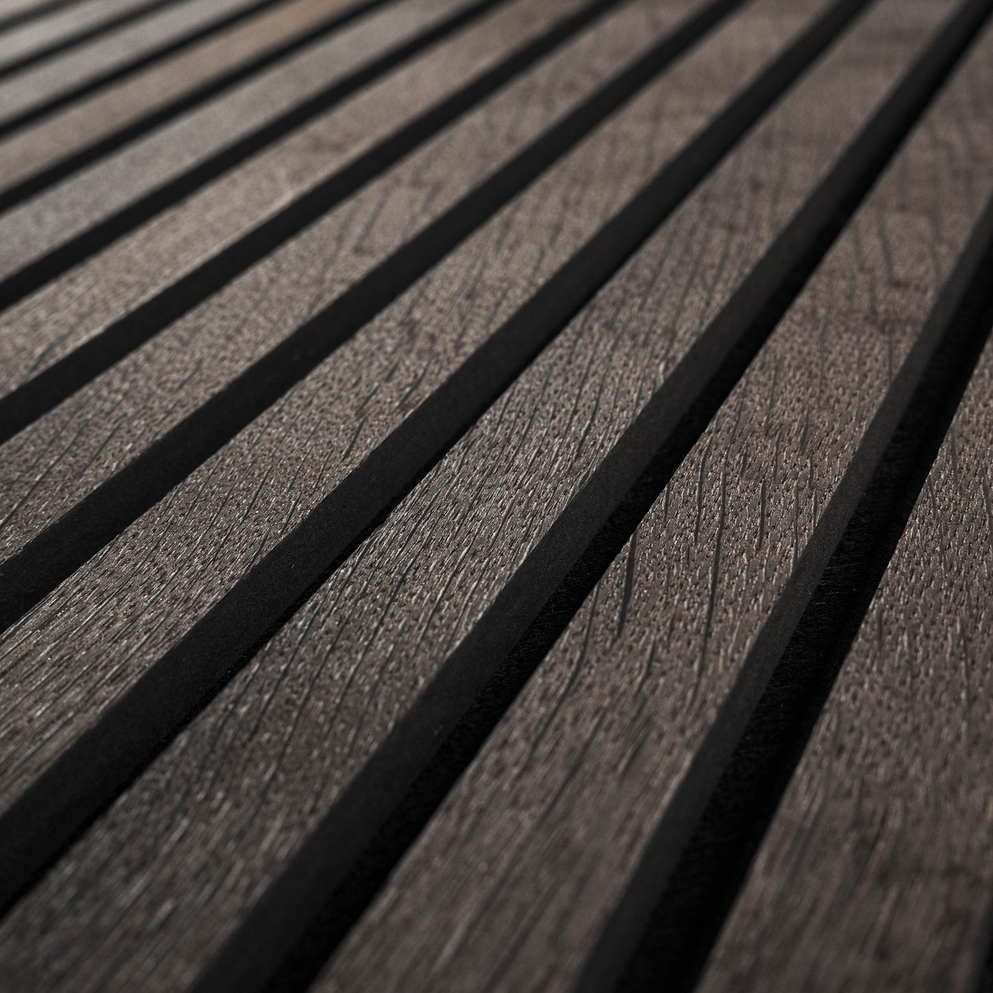 Umber Acoustic Wood Slat Wall Panels
