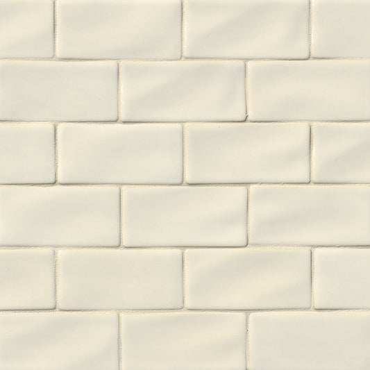 Antique White Subway Tile 3x6