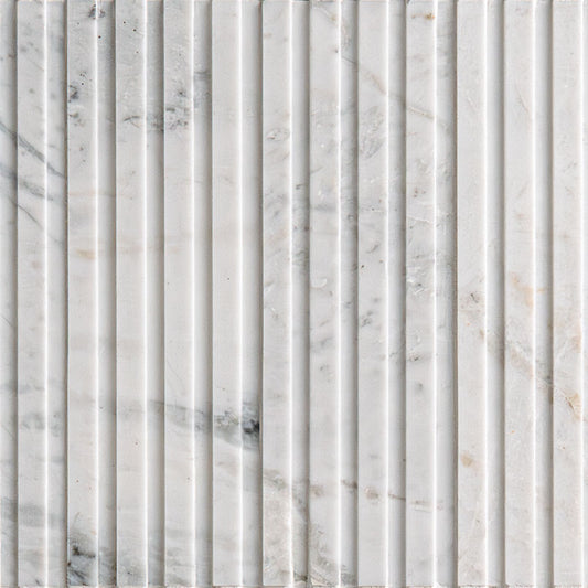 Arabescato Venato Tile 4x12 Slat Honed