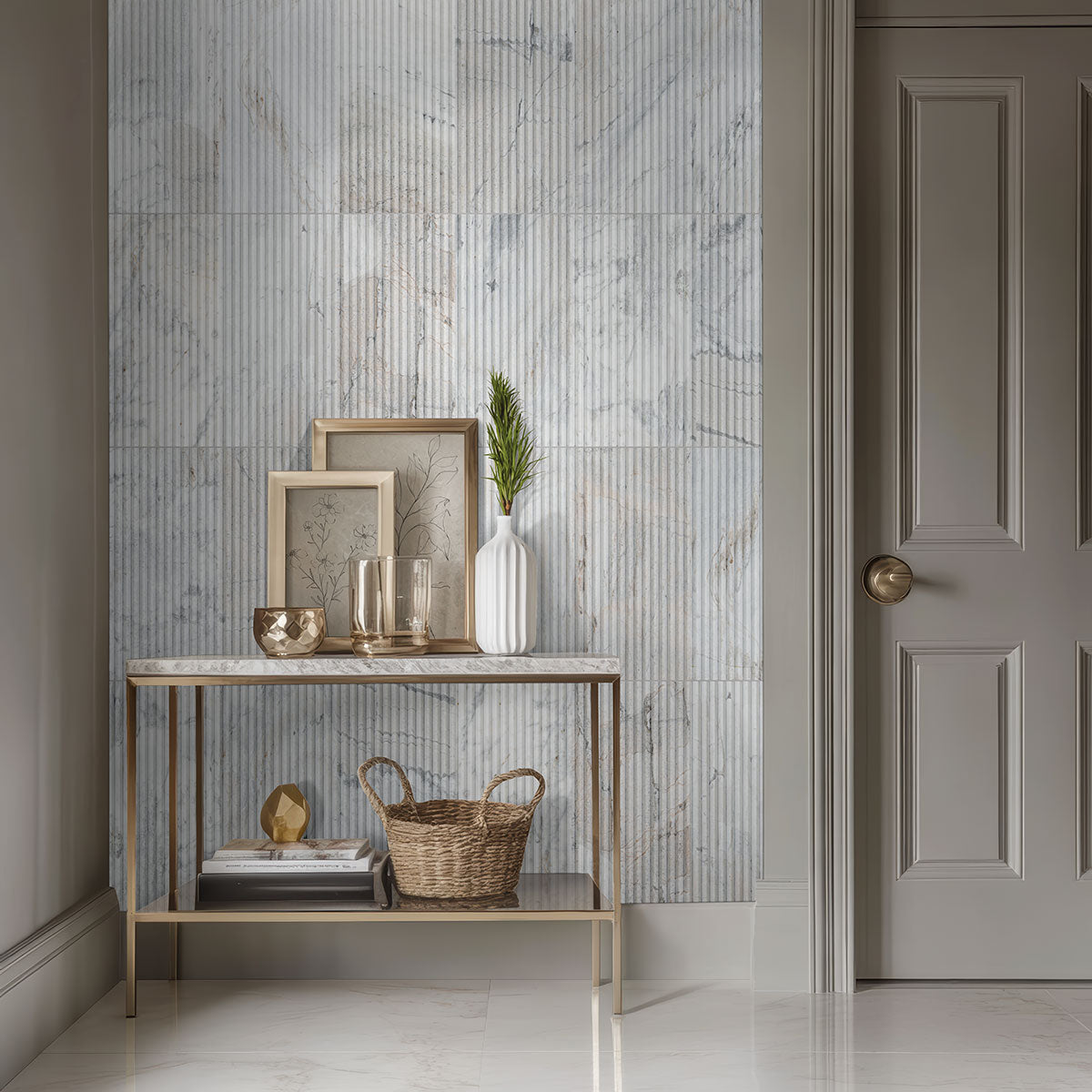 Arabescato Venato Milano Ribbo 12x24 Honed