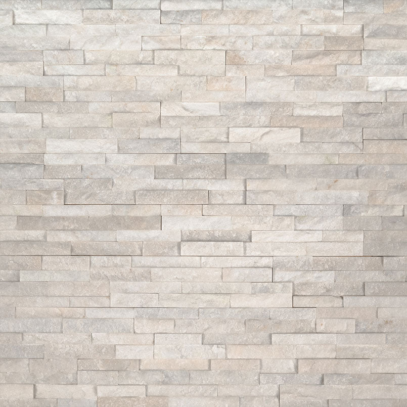 Arctic White Mini Stacked Stone