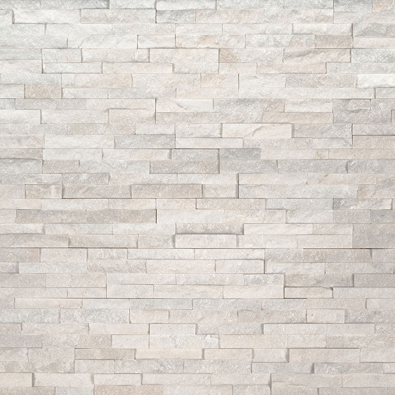 Arctic White Mini Stacked Stone