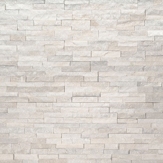 Arctic White Mini Stacked Stone