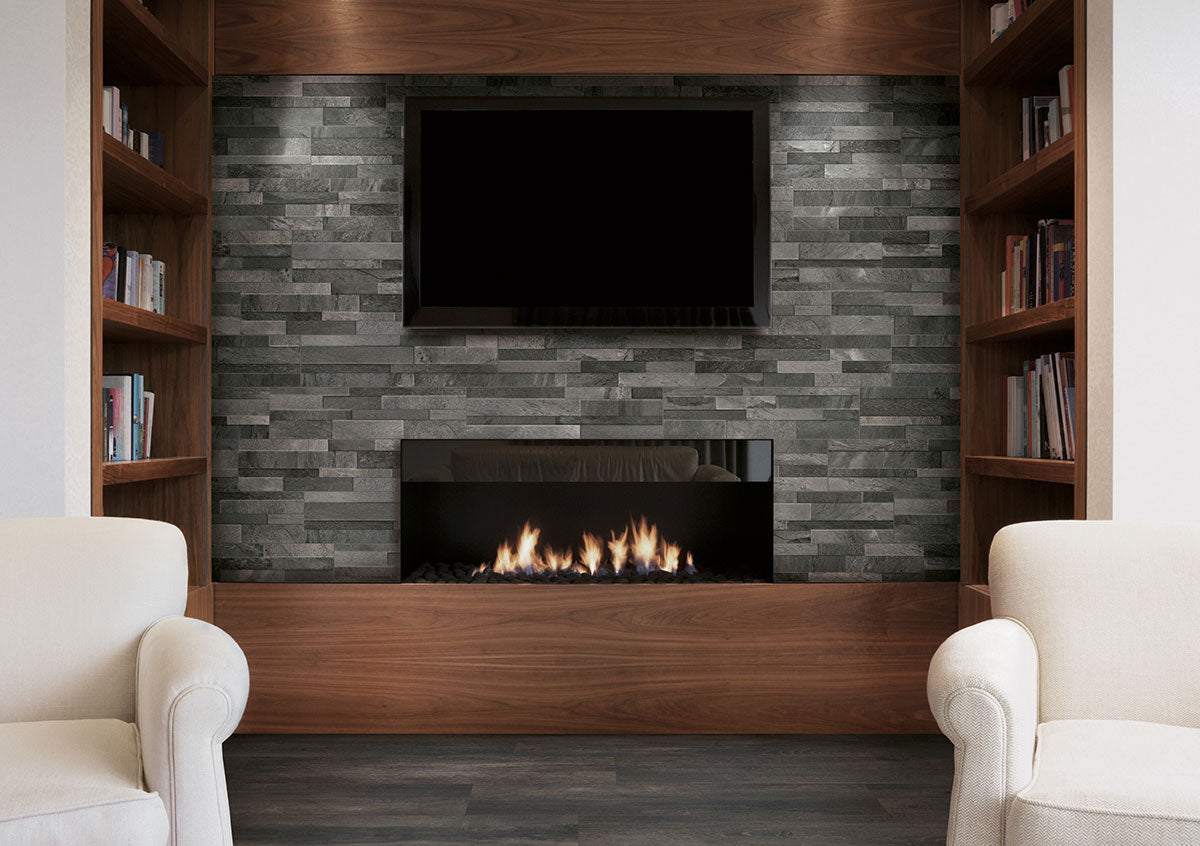 Ardesia Black Stacked Porcelain