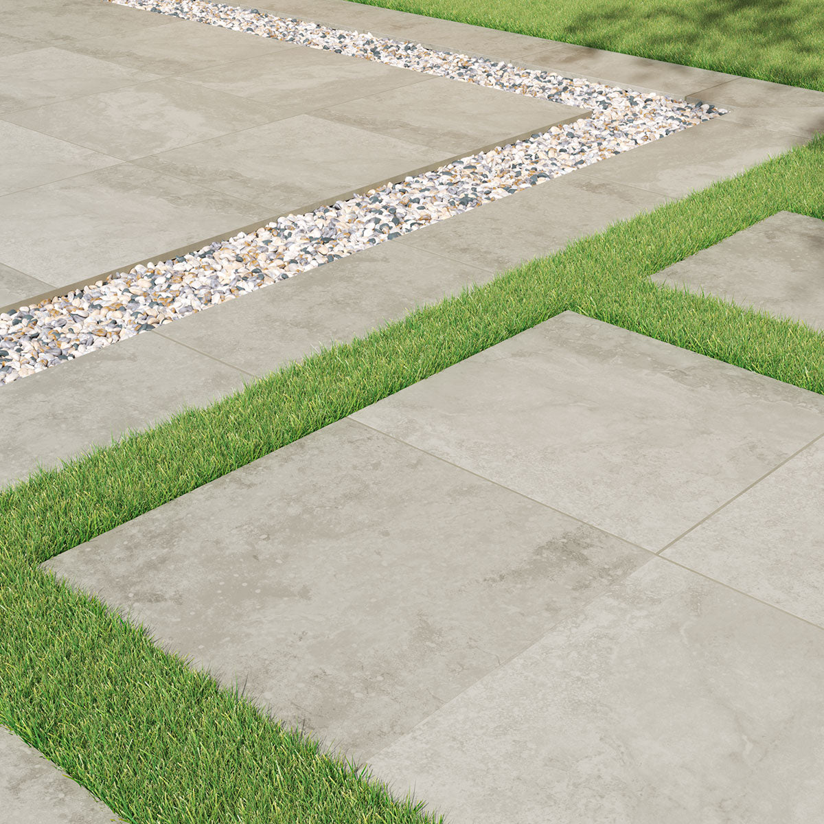 Argento Travertino® Arterra Pavers