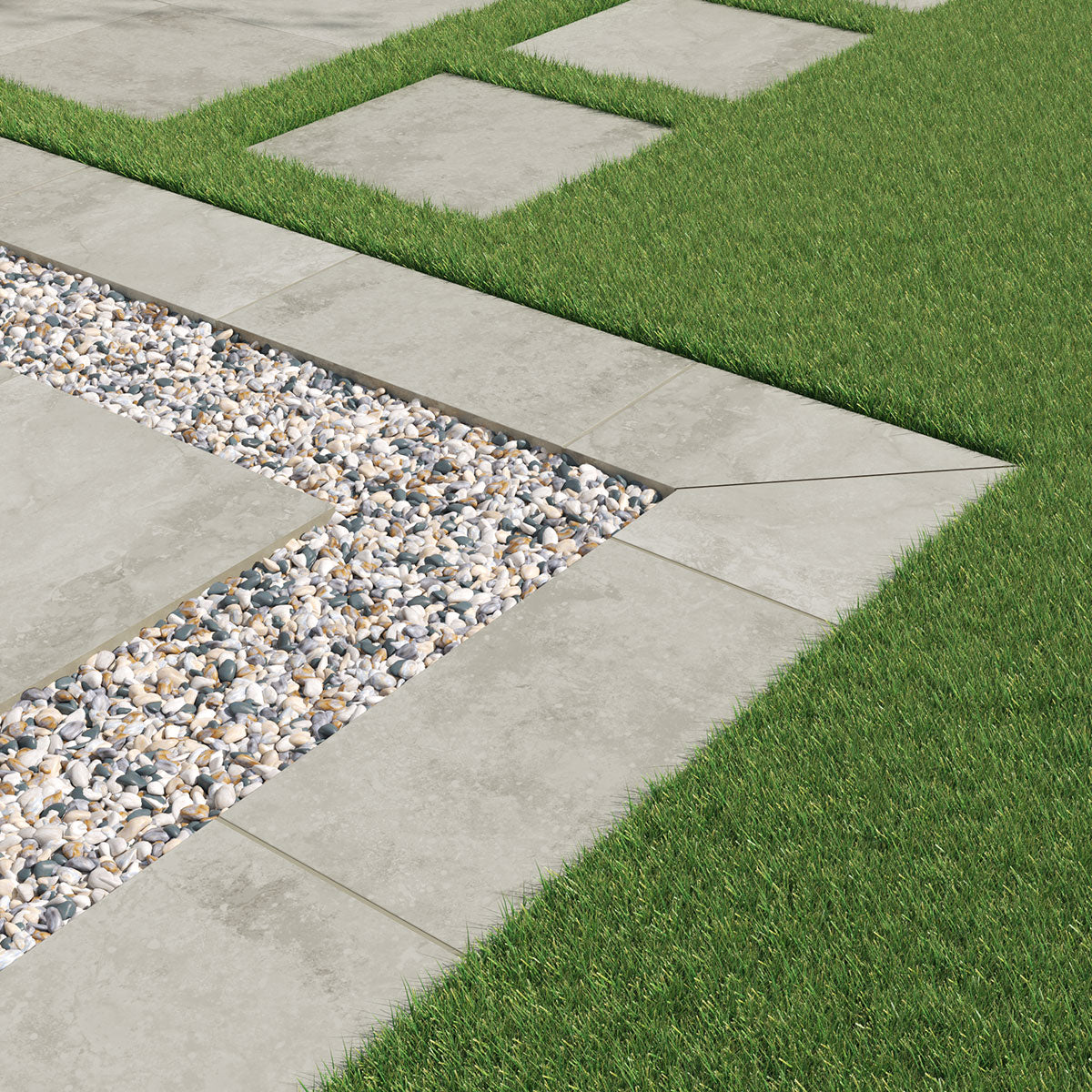 Argento Travertino® Arterra Pavers
