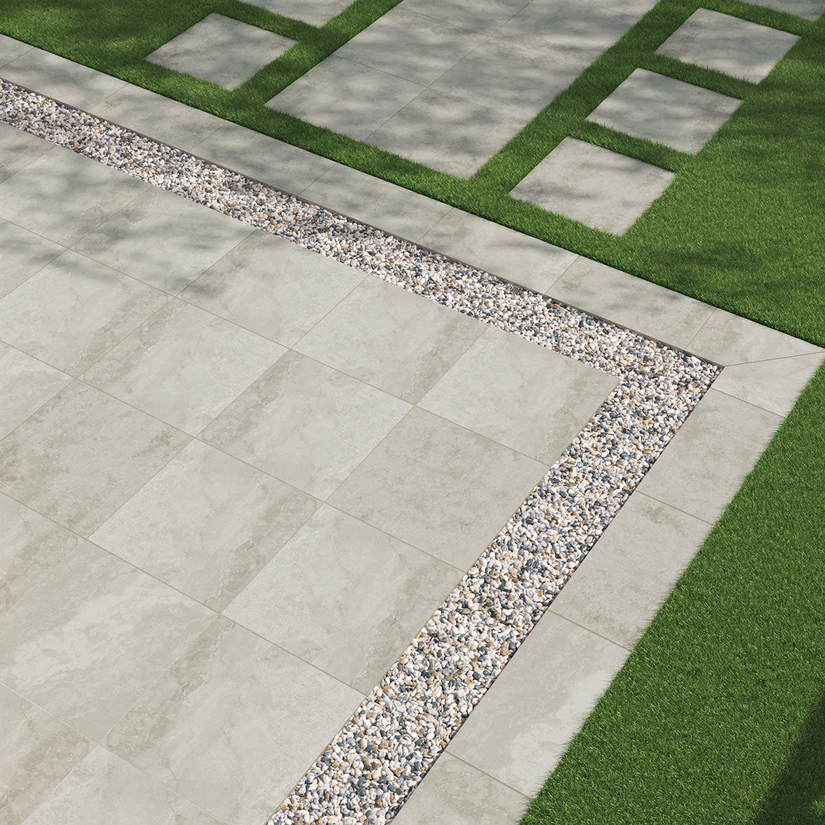 Argento Travertino® Arterra Pavers