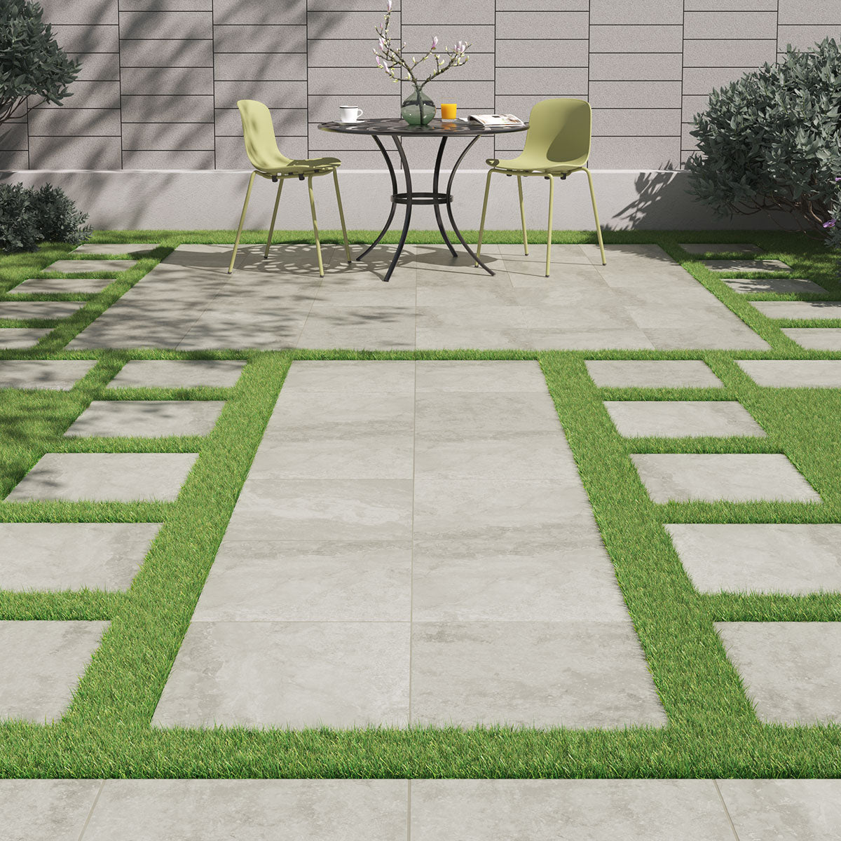 Argento Travertino® Arterra Pavers