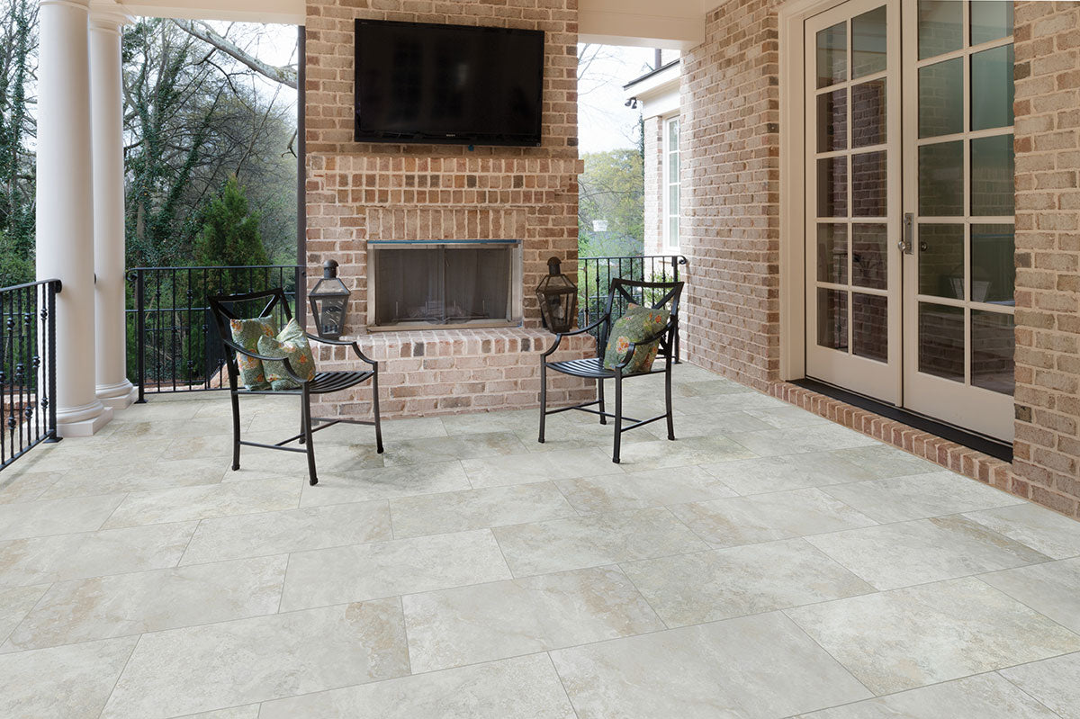 Argento Travertino® Arterra Pavers