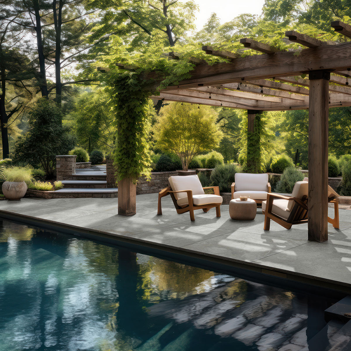 Argento Travertino® Arterra Pavers