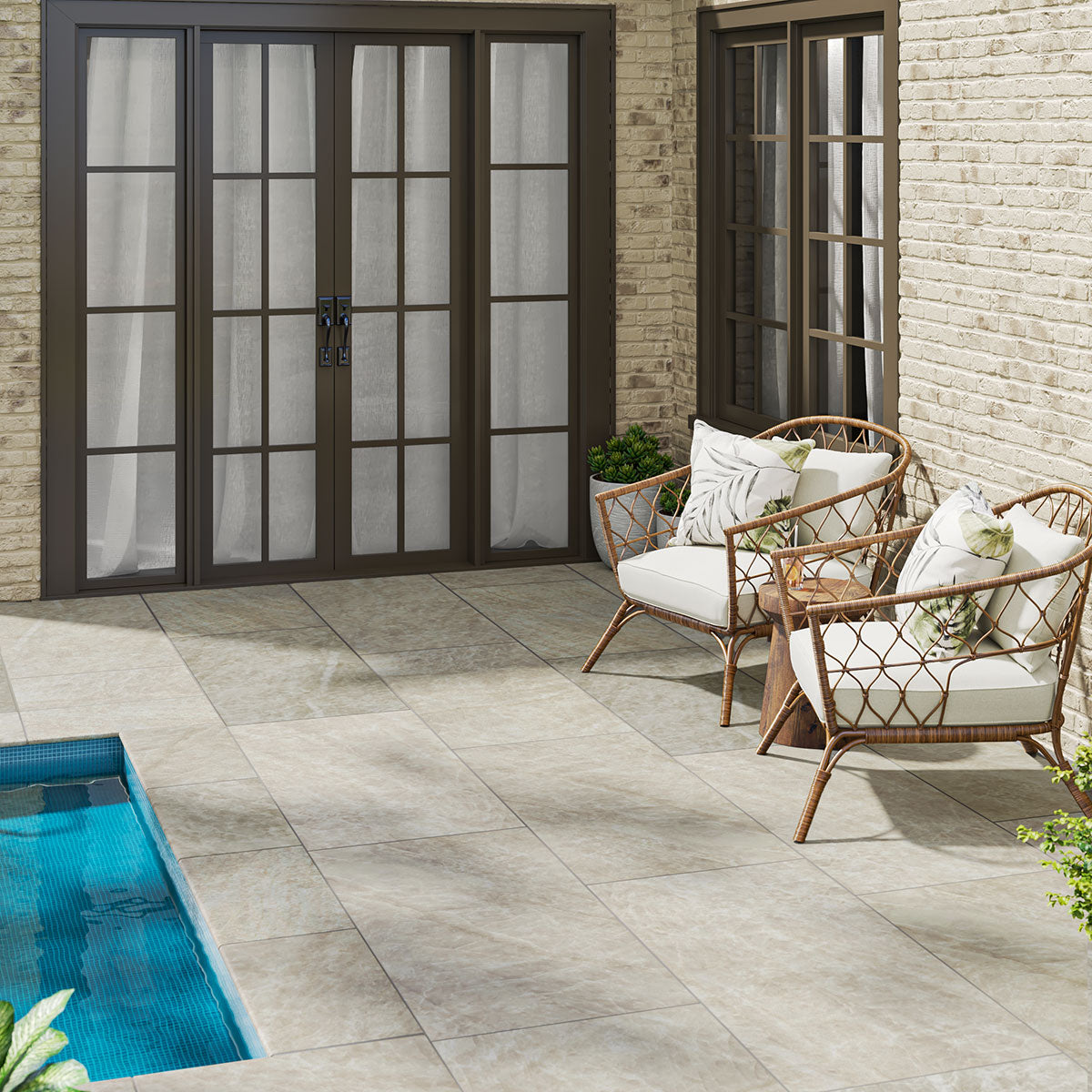 Legions Taja Ivory Arterra Pavers