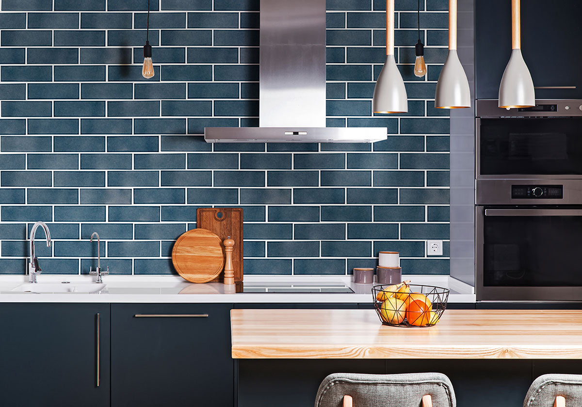Bay Blue 4x12 Tile