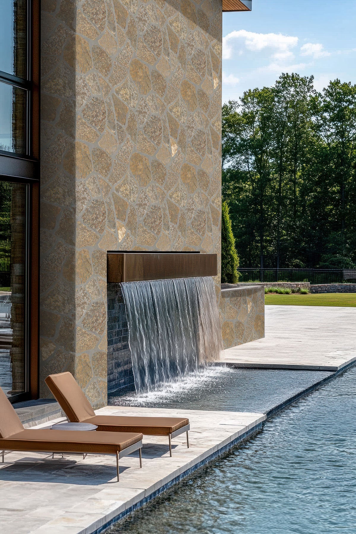 Bedford Brown fieldstone