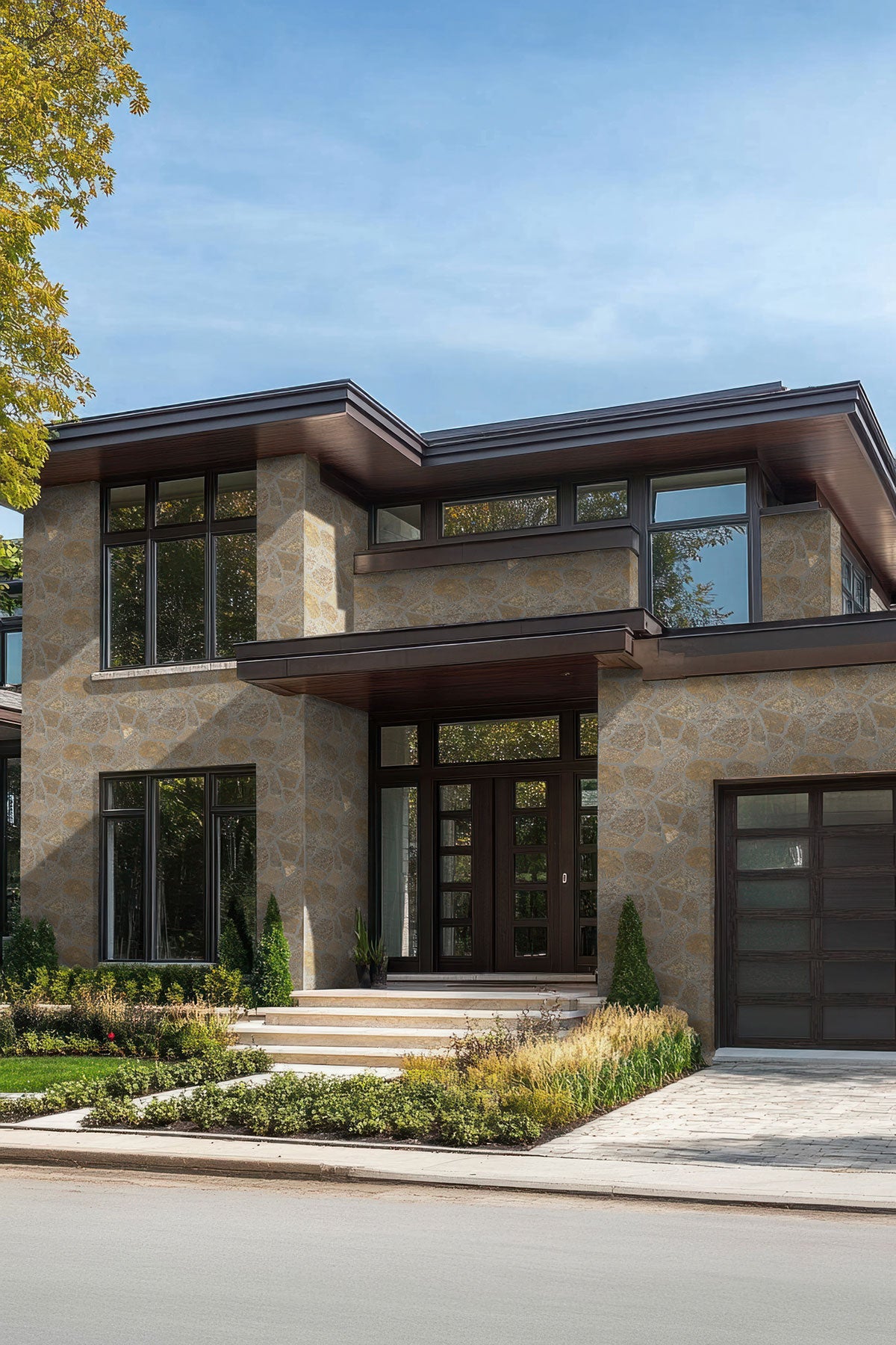 Bedford Brown fieldstone
