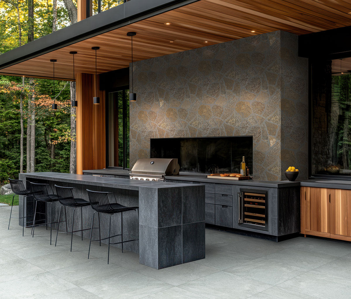 Bedford Brown fieldstone