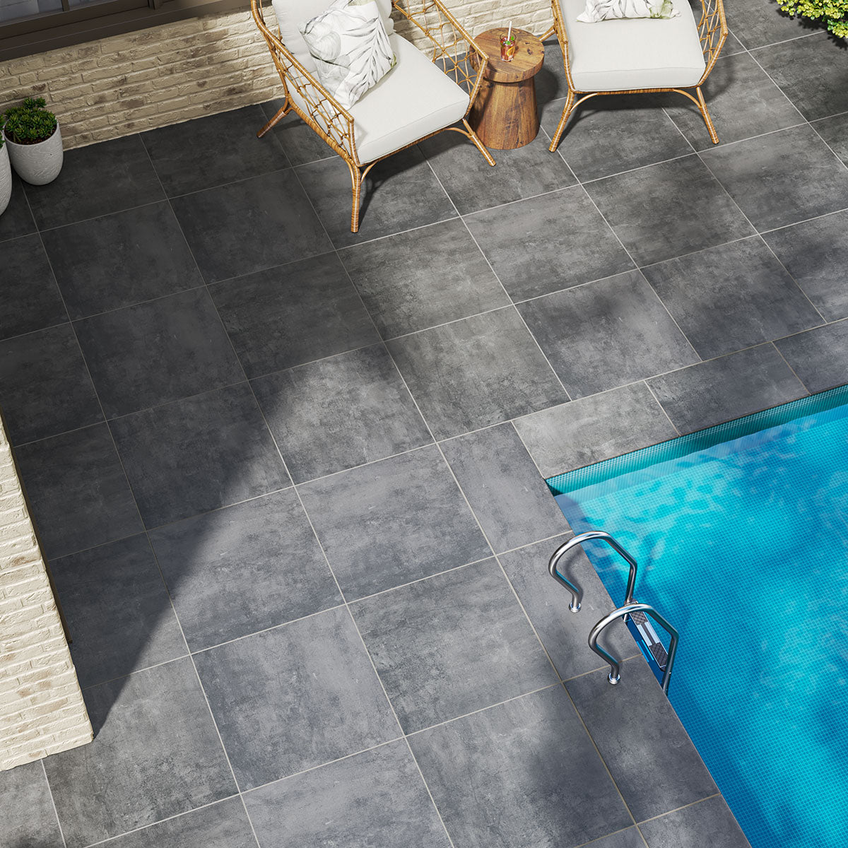 Beton™ Antracite Arterra Pavers