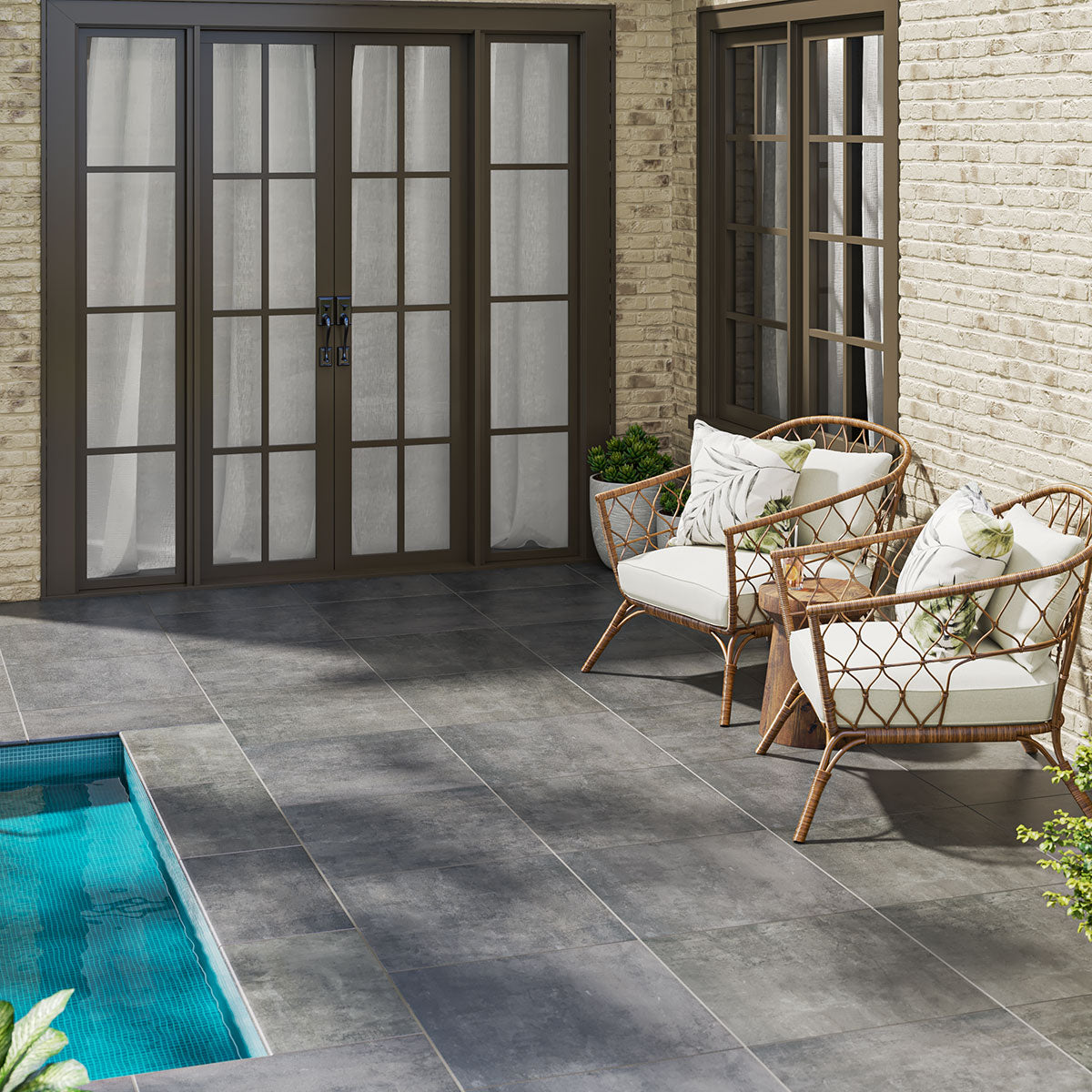 Beton™ Antracite Arterra Pavers