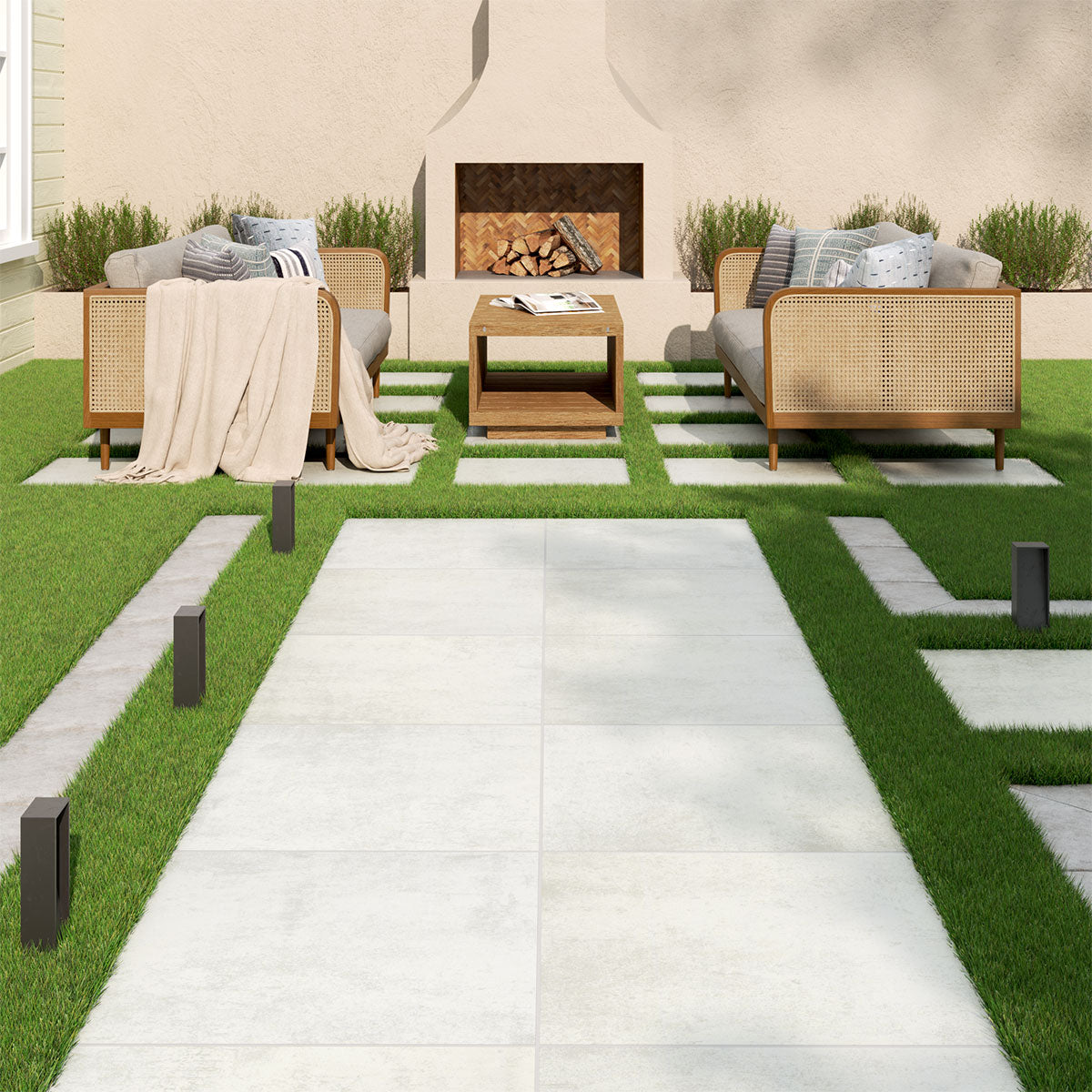 Beton™ Blanco Arterra Pavers