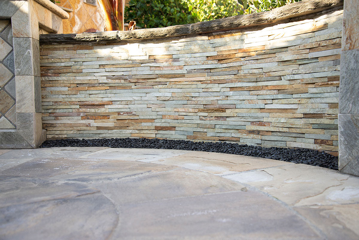 Black Polished Pebbles